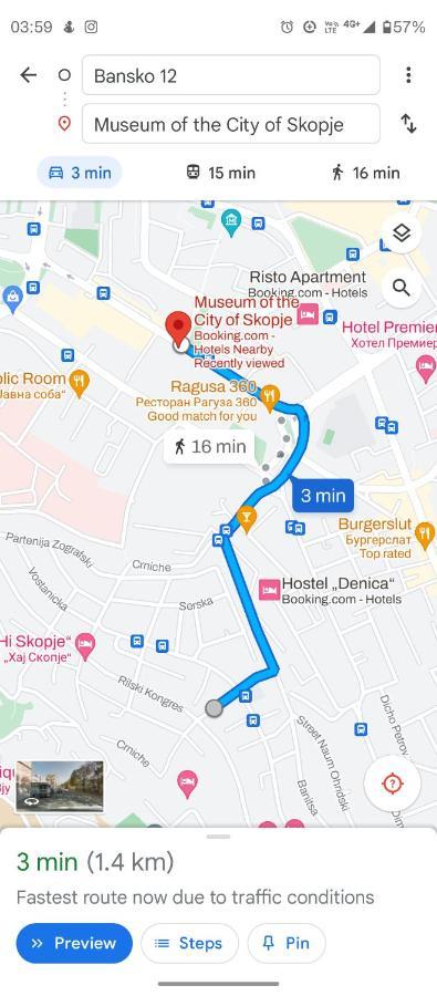 Digital Nomad Comfy Apartment,Foot Mountain Vodno And Millennium Cross,19 Min By Walk To Cener,Free Parking Skopje Exteriér fotografie